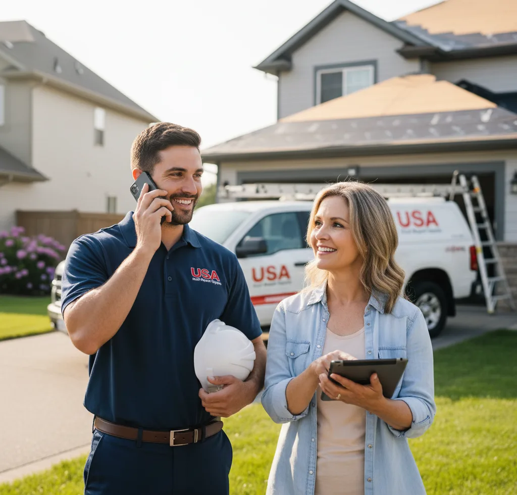 USA Roof Repair Experts customer support in Olalla